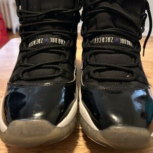 Black and White High-Top Sneakers